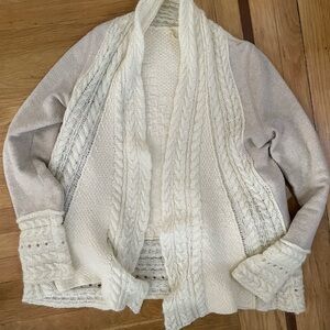 Elegant Cream Women's Sweater